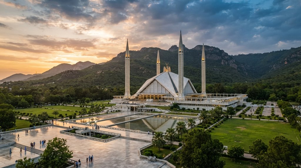 Faisal Mosque – Architectural Marvel