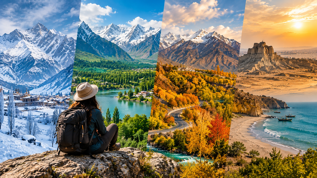 What is the weather like in Pakistan, and how does it affect travel