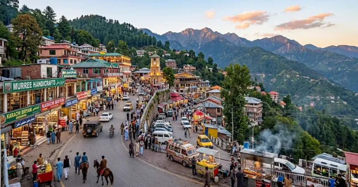 Mall Road – The Heart of Murree