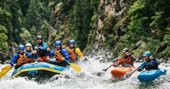 Rivers Are Best for White-Water Rafting and Kayaking
