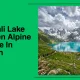 Ratti Gali Lake Pakistan featuring alpine glacial lake, snow mountains and scenic Neelum Valley landscapes