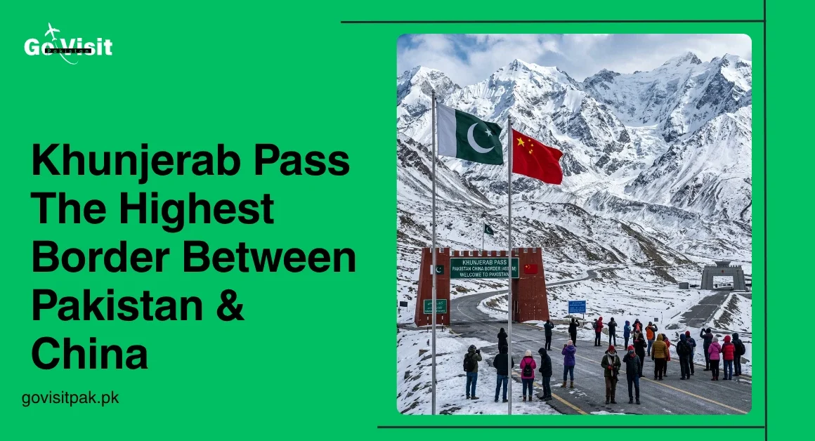 Khunjerab Pass Pakistan featuring highest border crossing between Pakistan and China with snow mountains and Karakoram scenery