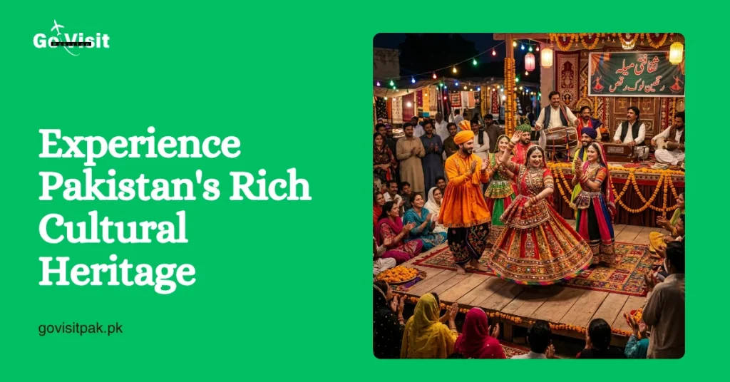 Local festivals in Pakistan featuring folk dances, traditional music and cultural heritage celebrations