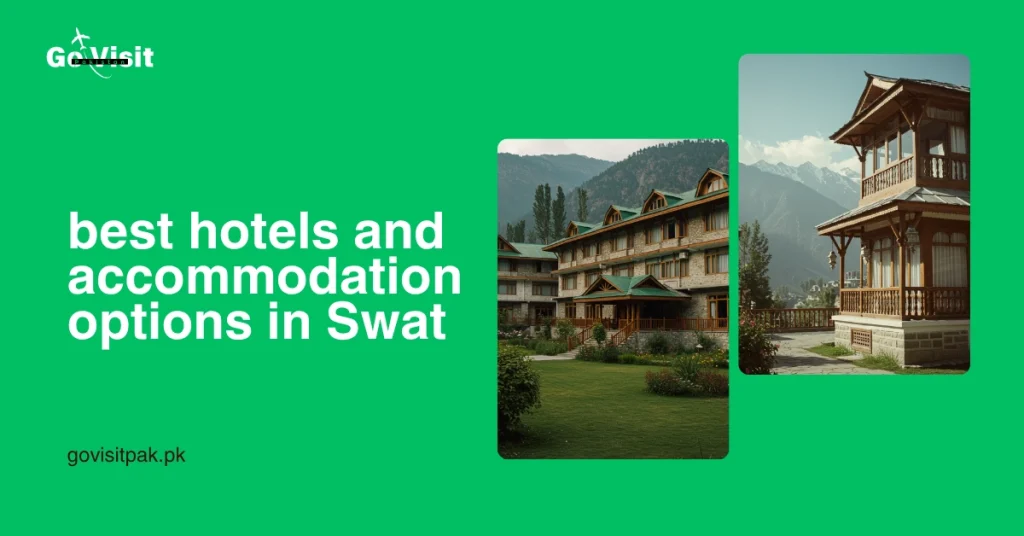 best hotels and accommodation options in Swat