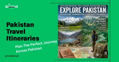 Pakistan travel itineraries featuring trip planning, destination routes and travel experiences across Pakistan