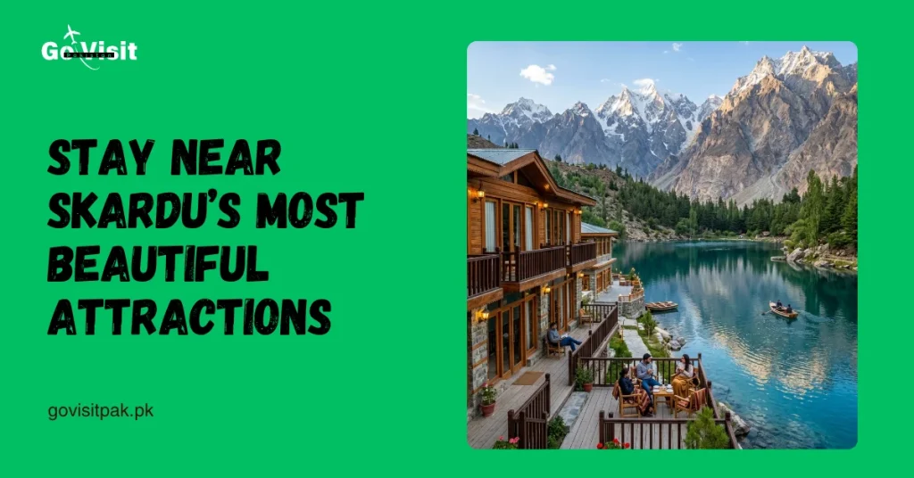 Hotels in Skardu near Upper Kachura Lake, Shangrila Resort and popular tourist attractions
