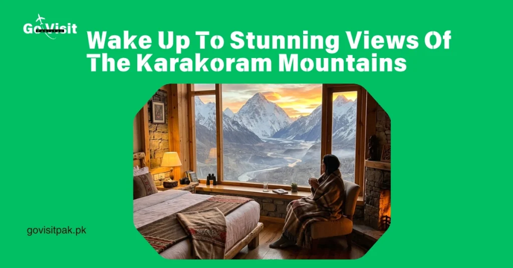 Hotels in Skardu featuring mountain-view rooms and relaxing stays in northern Pakistan