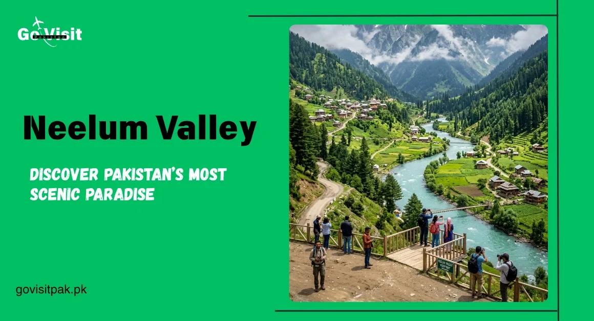 Neelum Valley Pakistan featuring lush green mountains, Neelum River and breathtaking natural landscapes