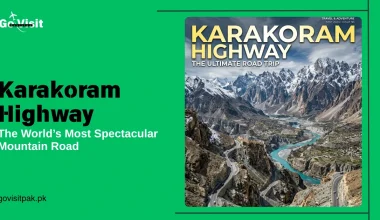 Karakoram Highway featuring scenic mountain roads, Karakoram landscapes and iconic travel routes in Pakistan