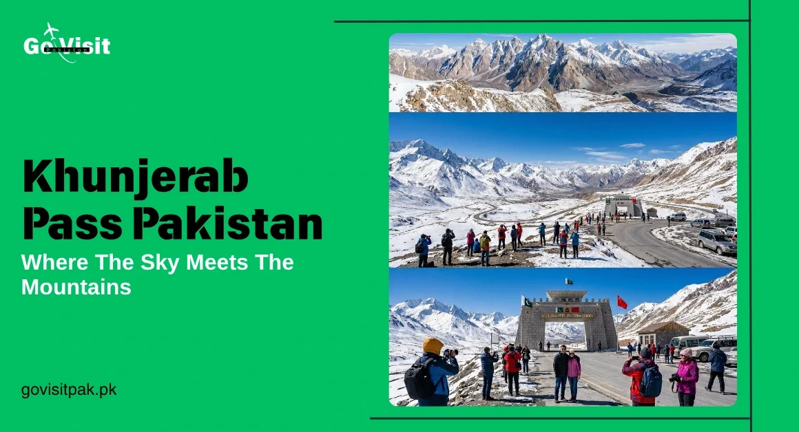 Khunjerab Pass Pakistan featuring the Pakistan China border, Karakoram mountains and breathtaking high altitude landscapes