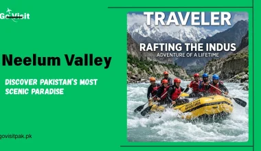 River rafting in Pakistan featuring thrilling white water rapids and adventure tourism experiences