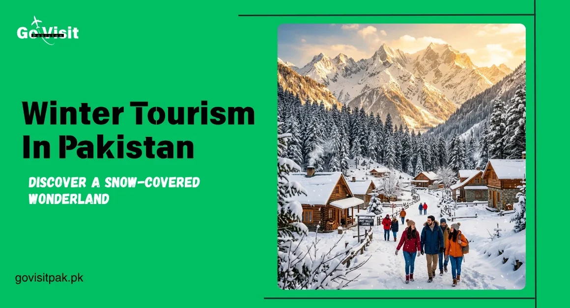 Winter tourism in Pakistan featuring snowy mountains, winter destinations and breathtaking seasonal landscapes