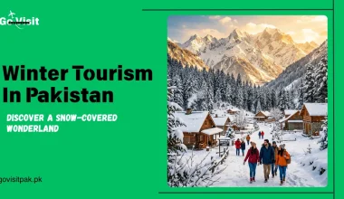 Winter tourism in Pakistan featuring snowy mountains, winter destinations and breathtaking seasonal landscapes