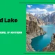 Attabad Lake Hunza featuring turquoise water, Karakoram mountains and breathtaking scenery in Gilgit Baltistan