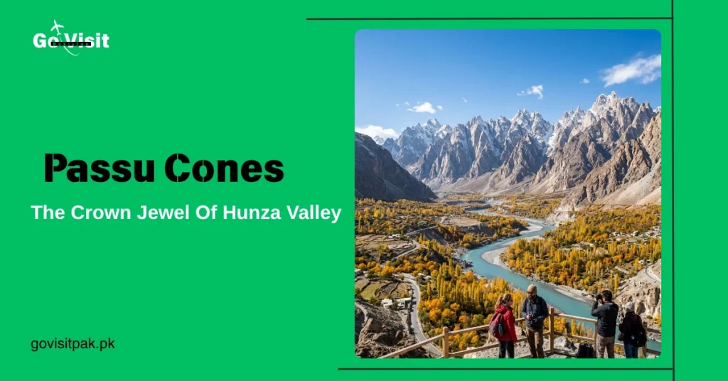 Passu Cones Hunza featuring dramatic Karakoram peaks and breathtaking mountain scenery in Gilgit Baltistan