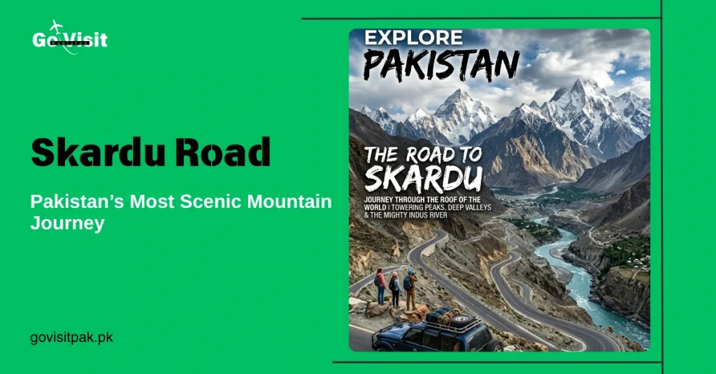 Skardu Road featuring scenic mountain highways, Karakoram landscapes and unforgettable road trip experiences