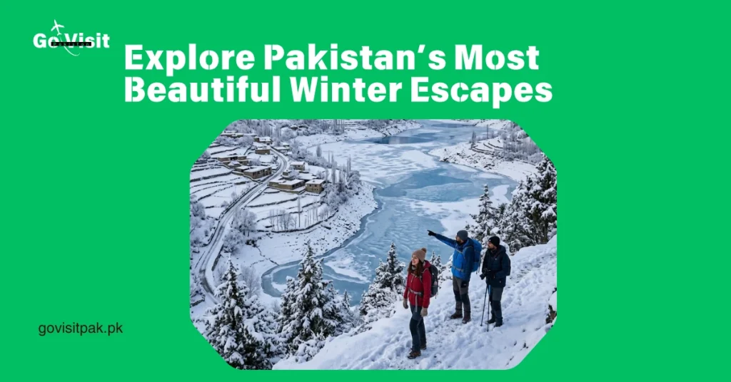 Winter tourism in Pakistan highlighting Hunza, Skardu and stunning snow-covered travel destinations