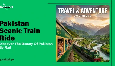 Pakistan scenic train ride featuring beautiful railway journeys through mountains, valleys and breathtaking landscapes