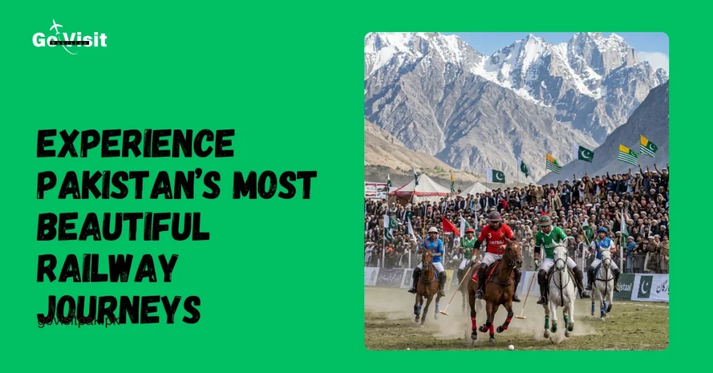 Shandur Polo Festival showcasing traditional polo game, cultural celebration and mountain scenery in Pakistan