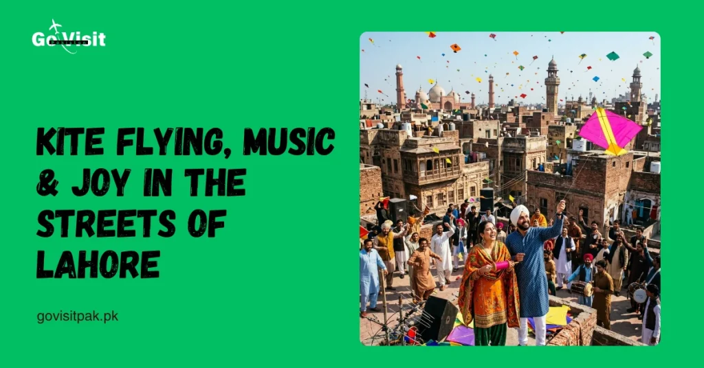 Basant Festival Lahore showcasing kite flying, traditional celebrations and cultural festivities in Lahore