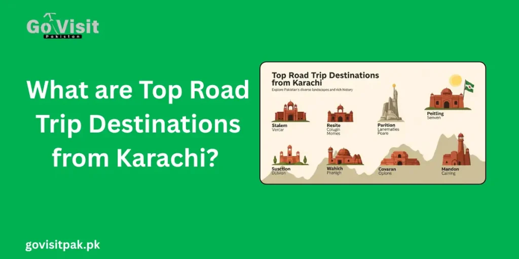 What are Top Road Trip Destinations from Karachi? 
