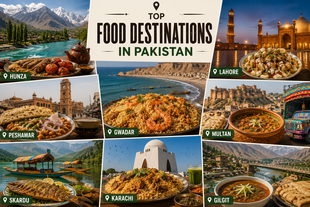 Top Food Destinations in Pakistan
