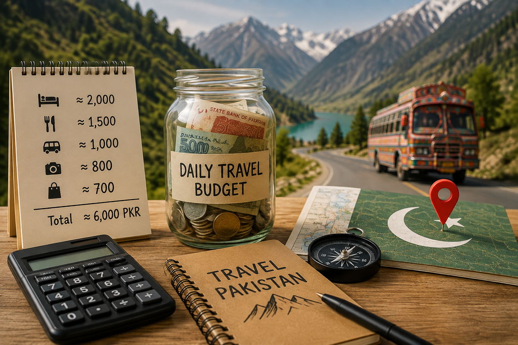 What is the Average Daily Travel Cost in Pakistan