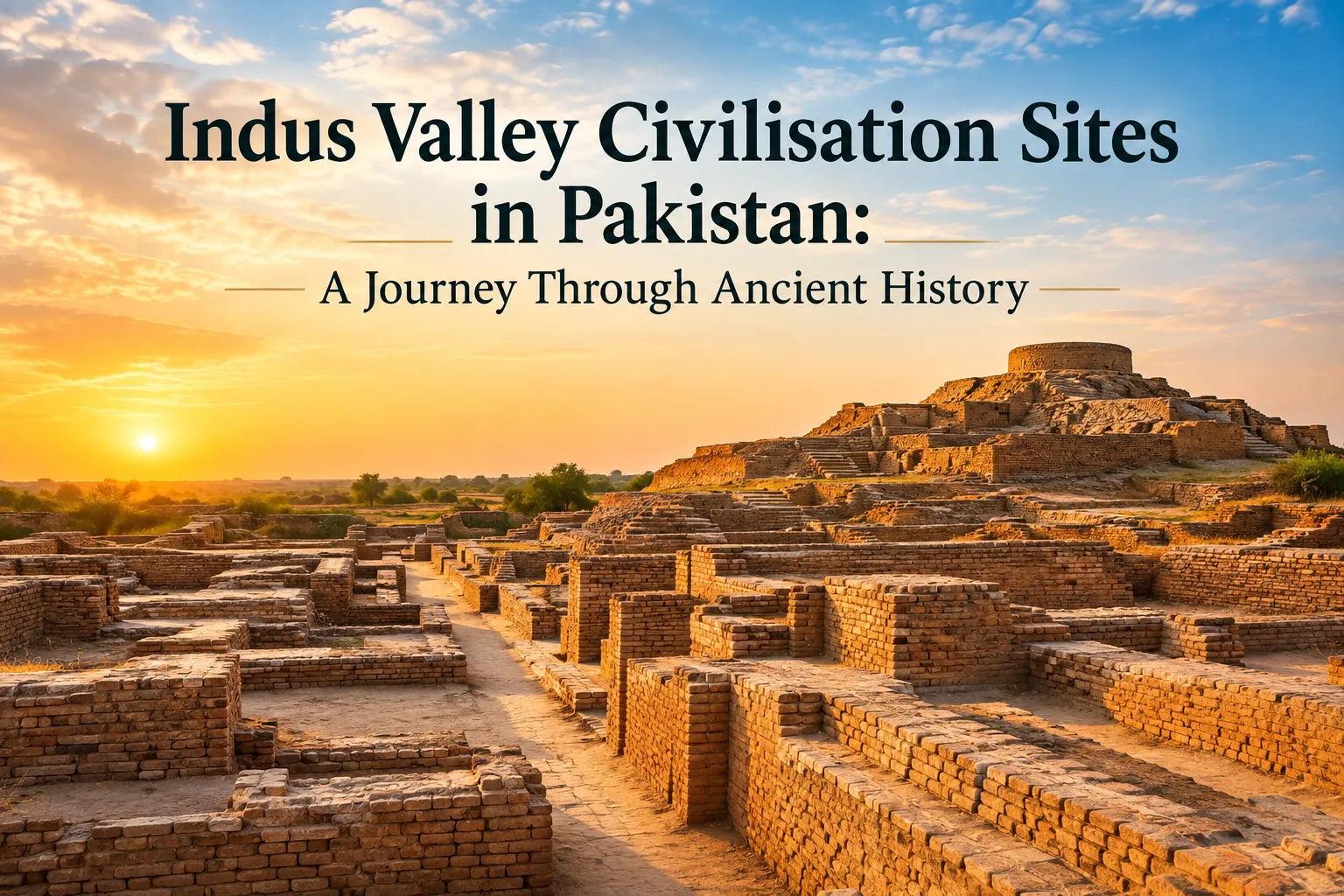 Read more about the article Indus Valley Civilisation Sites in Pakistan: A Journey Through Ancient History: