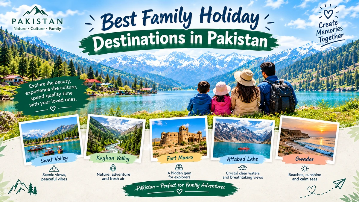 Best Family Holiday Destinations in Pakistan: